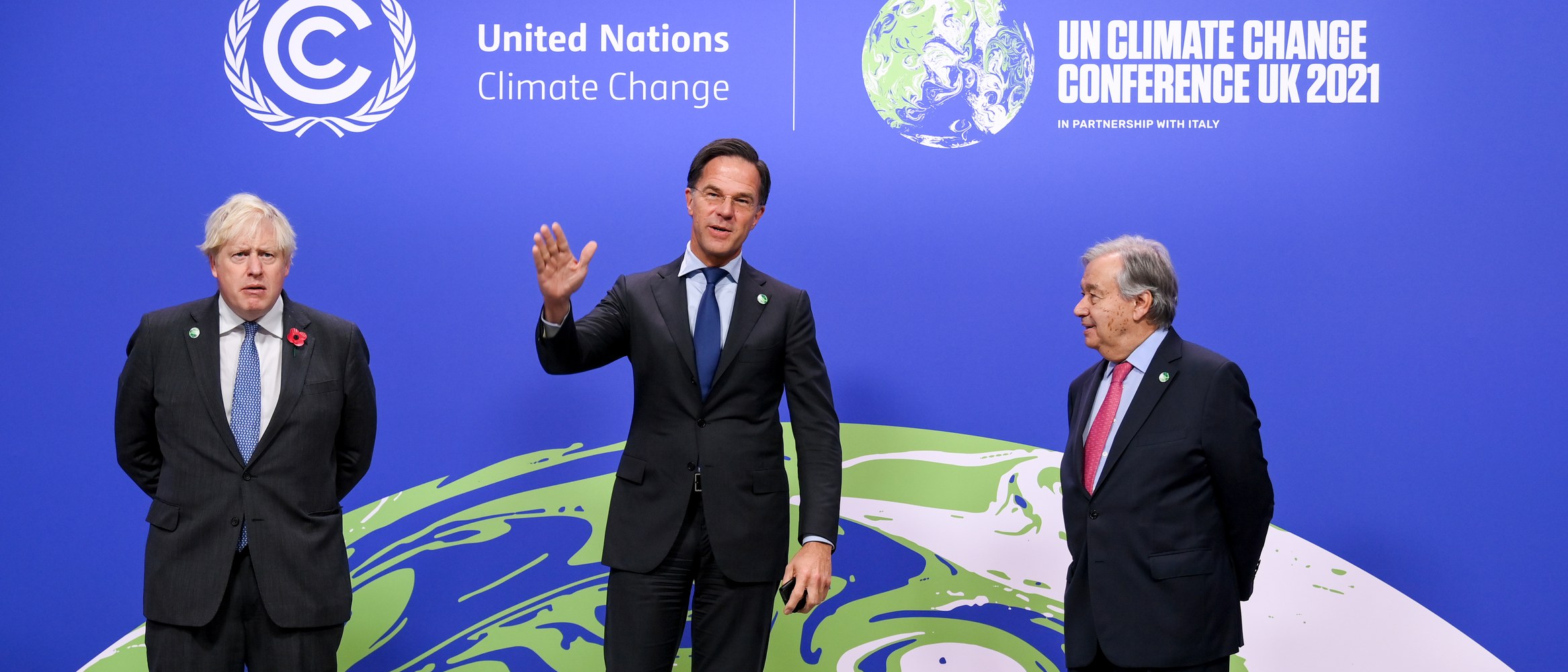 Mark Rutte verspeelt geloofwaardigheid Nederland op COP26.